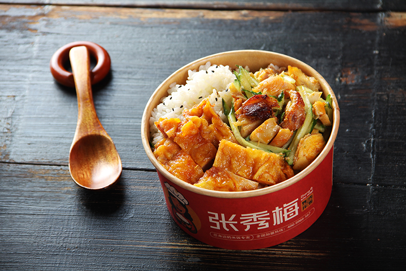 炸雞排烤肉拌飯